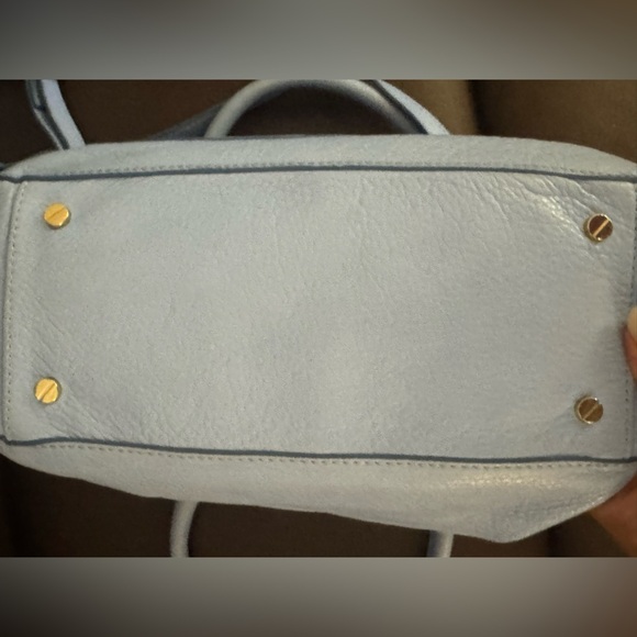 Tory Burch Blue Crossbody Bag with Gold Hardware - Picture 6 of 7